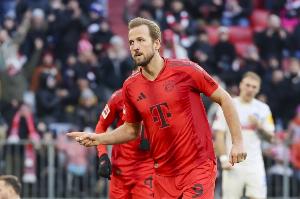 凯恩对阵19支德甲球队均破门，联赛历史仅次于克洛泽28队通杀